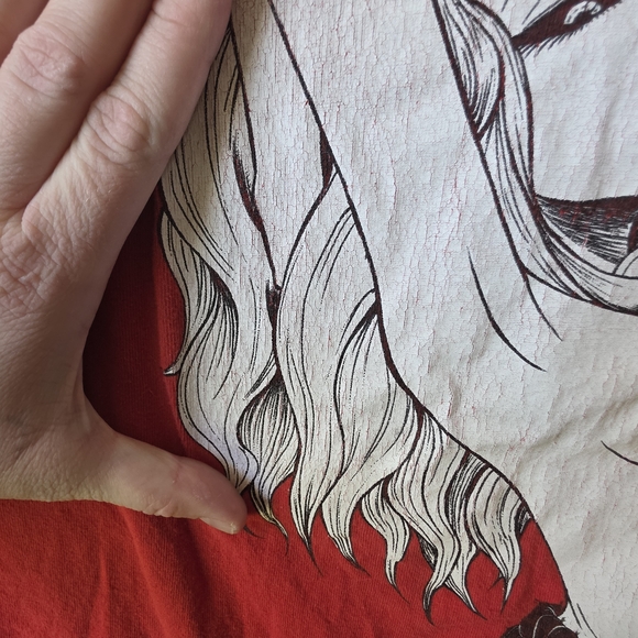 Threadless Vibrant Red Tee - Picture 2 of 4